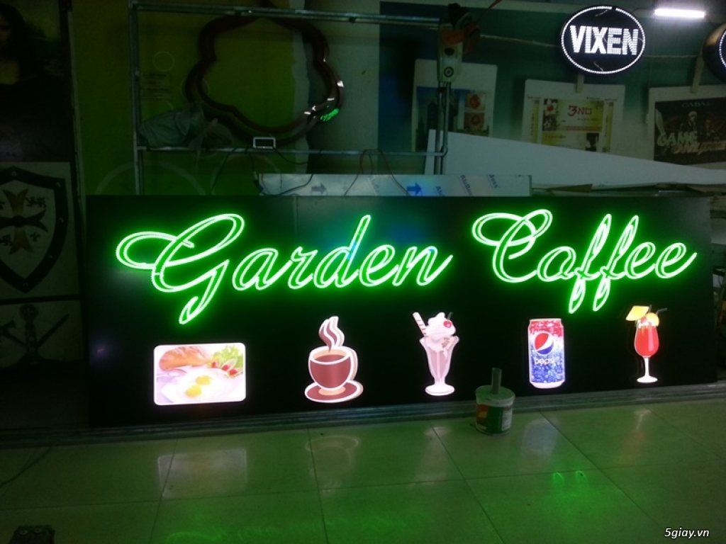 Biển đèn Neon - Biển Quảng Cáo BAV - Công Ty TNHH Truyền Thông Và Marketing Bí ẩn Việt